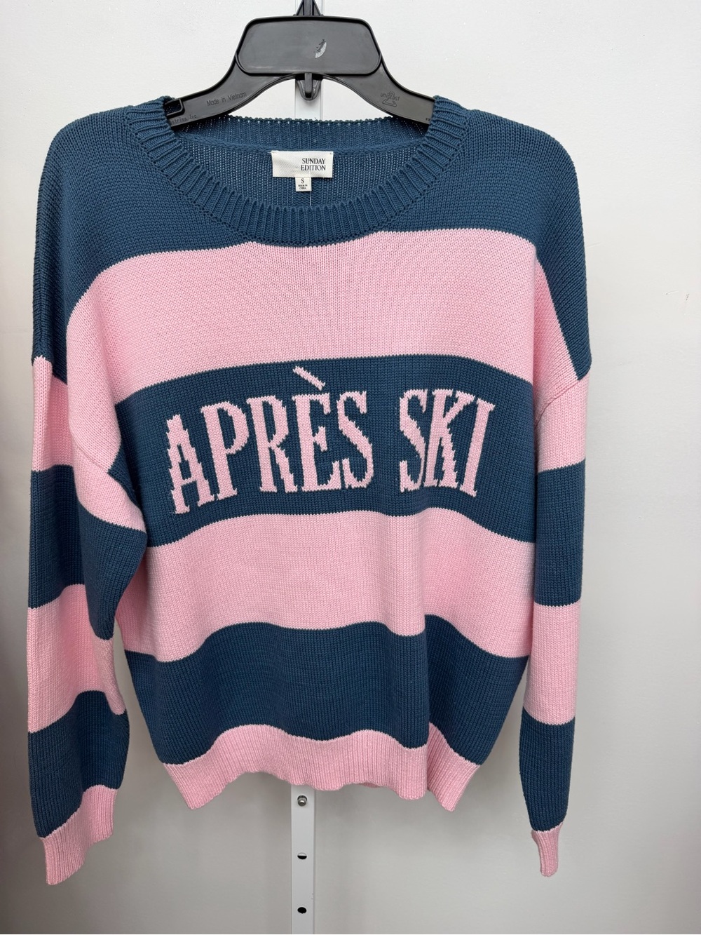 Après Ski stripe sweater